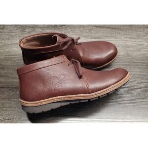 BOC Born Boots Womens Size 11 Nadia Chukka Lace Up Ankle Booties Brown NEW